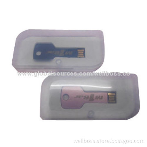 USB Key, Made of Aluminum/Stainless Steel, OEM Orders are Welcome
